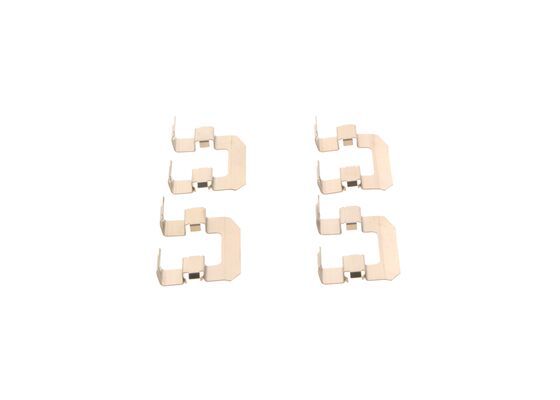 BOSCH 1987474344 Disc Brake Pad Accessory Kit Front Fits Hyundai Kia Ssangyong