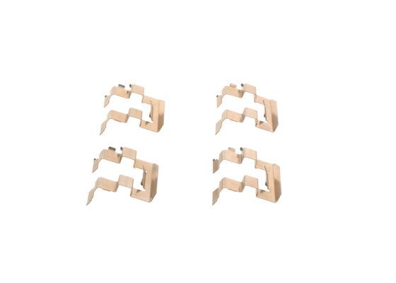 BOSCH 1987474369 Brake Pad Accessory Fitting Kit Front Fits Nissan Almera
