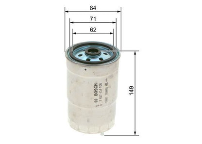 Bosch 1 457 434 106 Fuel Filter For Alfa Audi Austin Citroen Fiat Ford Innocenti