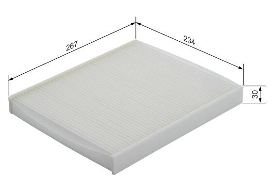 Bosch 1 987 432 038 Cabin Air Filter Fits Opel Vauxhall