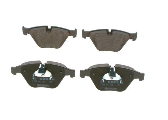 BOSCH 0986494036 Brake Pad Set For Disc Brake 19.8mm Thickness Fits BMW