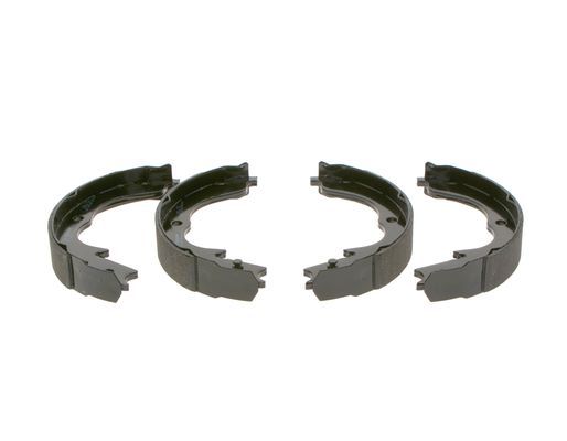 BOSCH 0986487739 Parking Brake Shoe Set Rear Fits Mitsubishi Peugeot Subaru