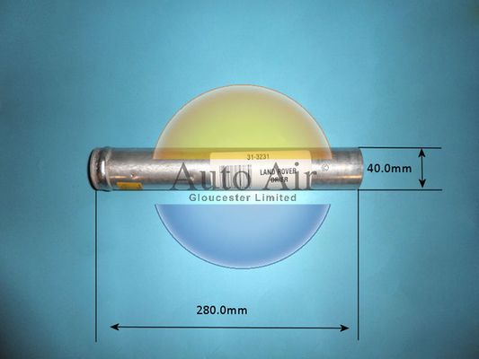 AUTO AIR 31-3231 Air Conditioning Receiver Dryer A/C Replacement Fits Land Rover