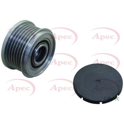 Alternator Freewheel Clutch APEC AOP1118 Fits Opel Vauxhall Meriva