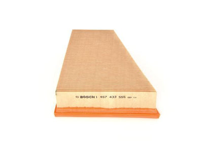BOSCH 1457433555 Air Filter 272mm Length Insert 58mm Height Fits Citroën Peugeot