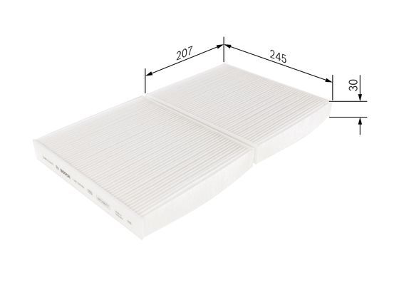 Bosch 1 987 435 064 Interior Air Filter Fits BMW Rolls-Royce