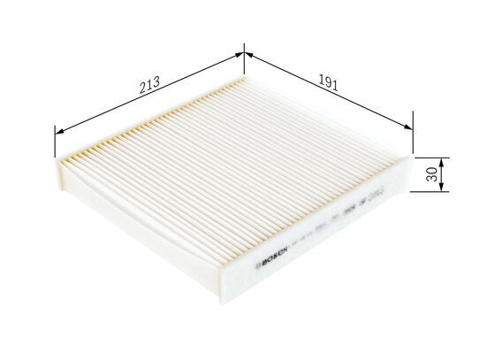 Bosch 1 987 435 071 Interior Air Filter Fits Suzuki