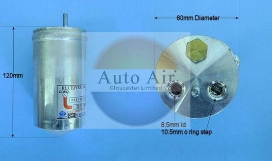 AUTO AIR 31-5139 Air Receiver Dryer A/C Air Conditioning Fits Daewoo Matiz