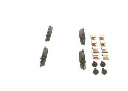 BOSCH 0986494030 Disc Brake Pad Set Rear Low-Metallic Fits Alfa Romeo Fiat