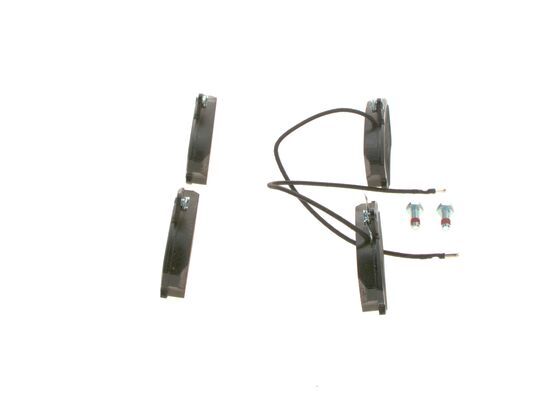 BOSCH 0986494056 Disc Brake Pad Set Front Low-Metallic Fits Renault Espace