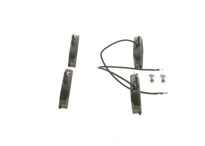 BOSCH 0986494056 Disc Brake Pad Set Front Low-Metallic Fits Renault Espace