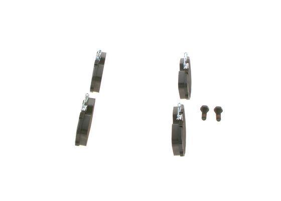 BOSCH 0986494058 Disc Brake Pad Set Front Low-Metallic Fits Mercedes-Benz 190