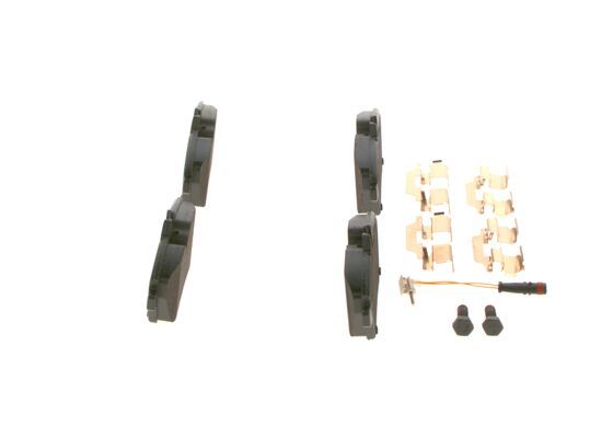 BOSCH 0986494087 Disc Brake Pad Set Front Low-Metallic For Mercedes-Benz A-Class