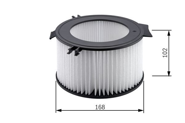 Bosch 1 987 432 056 Interior Air Filter Fits VW