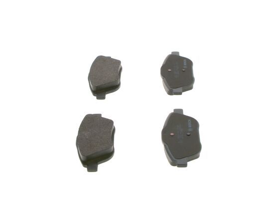 BOSCH 0986494438 Disc Brake Pad Set Front Low-Metallic Fits Citroën Peugeot