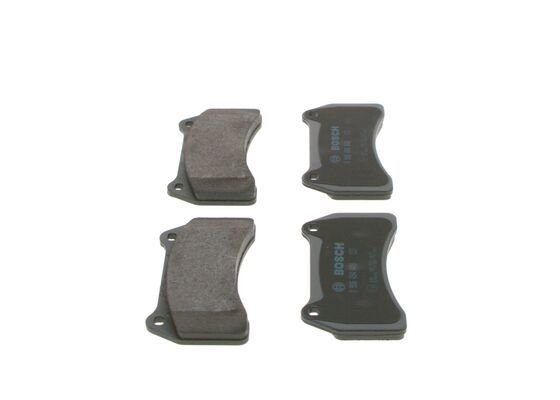 BOSCH 0986494448 Disc Brake Pad Set Front Low-Metallic Fits Jaguar S-Type XJ