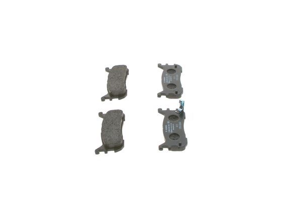 BOSCH 0986494482 Brake Pad Set For Disc Rear Low-Metallic Fits Mazda MX-5