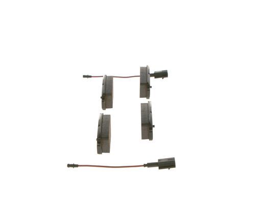 BOSCH 0986494536 Brake Pad Set Rear Low-Metallic Fits Fiat Bravo Lancia Delta