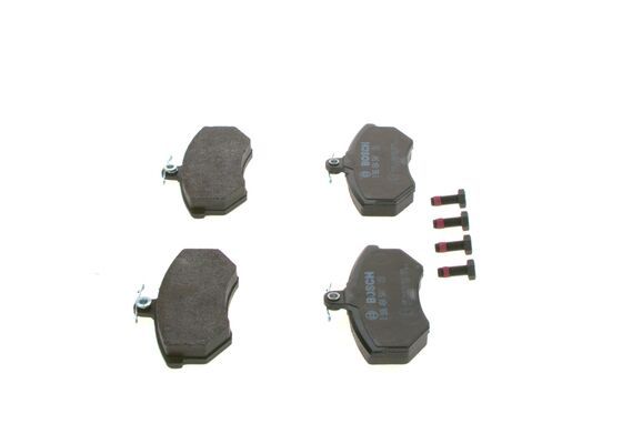 BOSCH 0986494544 Disc Brake Pad Set Front Rear Low-Metallic Fits AUDI VW