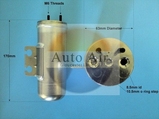 AUTO AIR 31-1124 Air Receiver Dryer A/C Air Con Fits Peugeot 206 206 Van 206+