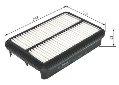 Bosch 1 457 433 952 Air Filter Fits Citroen Mitsubishi Peugeot Toyota VW