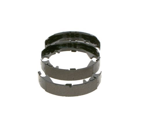 BOSCH 0986487683 Parking Brake Shoe Set Rear 32mm Width Fits Mitsubishi