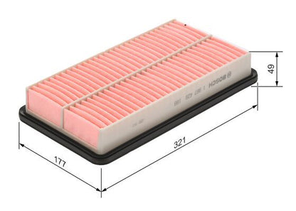 Bosch 1 987 429 188 Air Filter Fits Mazda