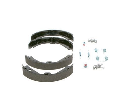 BOSCH 0986487752 Parking Brake Shoe Set Rear With Accessories Fits Mercedes-Benz