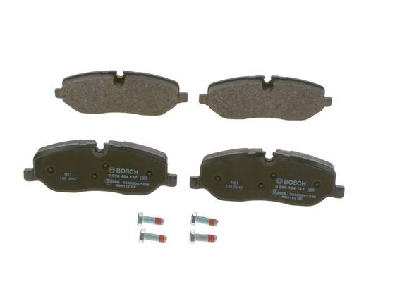 BOSCH 0986494147 Brake Pad Set For Disc Front 18.2mm Thickness Fits Land Rover