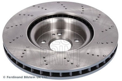 2x Front Brake Discs Braking System Blue Print ADU1743113 Fits Mercedes A-Class