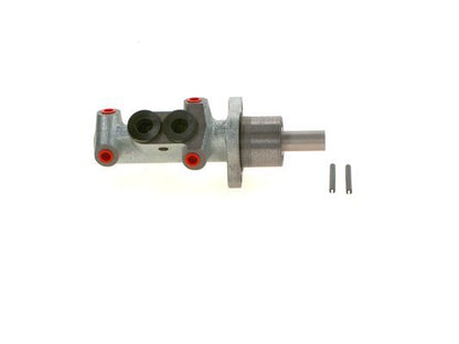 BOSCH 0986481030 Brake Cylinder Cast Iron 4 Connectors 25.4mm Piston Fits VW