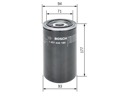 Bosch 1457434180 Fuel Filter