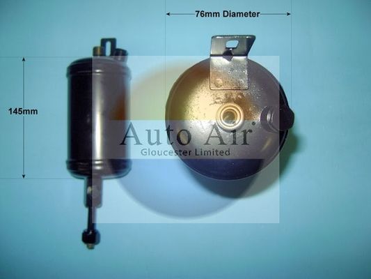 AUTO AIR 31-1110 Air Conditioning Receiver Dryer A/C Replacement Fits Saab 9000