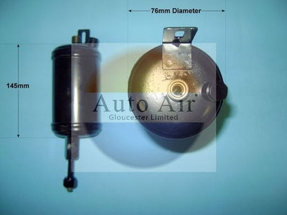 AUTO AIR 31-1110 Air Conditioning Receiver Dryer A/C Replacement Fits Saab 9000
