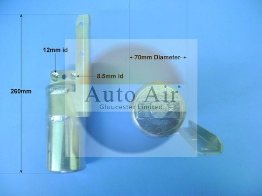 AUTO AIR 31-3172 Air Receiver Dryer A/C Air Conditioning Fits Vauxhall Vectra