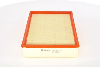 BOSCH 1457432203 Air Filter 337mm Length Insert Fits Volvo 740 760 780 940 960