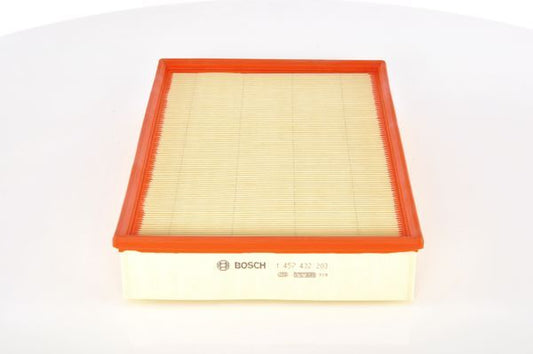 BOSCH 1457432203 Air Filter 337mm Length Insert Fits Volvo 740 760 780 940 960