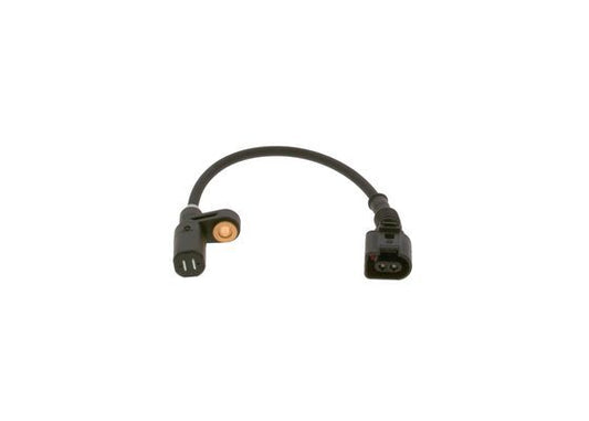 BOSCH 0986594008 Wheel Speed Sensor Rear With Cable Fits Audi Seat Skoda VW