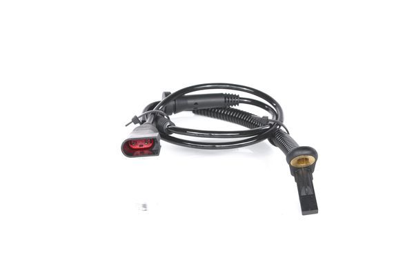 BOSCH 0986594516 Wheel Speed Sensor Front With Cable Active Fits Ford Fiesta