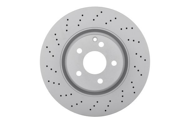 Bosch 0986479413 Brake Disc Front Braking System Fits Mercedes-Benz S-Class
