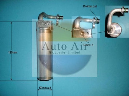 AUTO AIR 31-9154 Air Receiver Dryer A/C Air Con Fits Nissan Qashqai/Qashqai+2