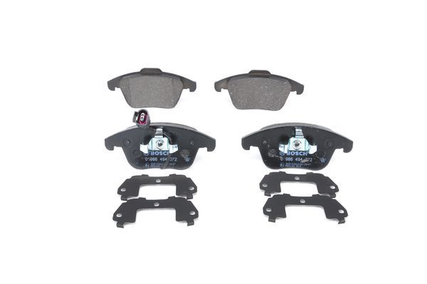 BOSCH 0986494372 Brake Pad Set For Disc Front 19.5mm Thickness Fits Audi Seat VW