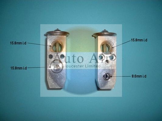 AUTO AIR 22-8818 Air Conditioning Expansion Valve Fits Mazda Mazda3 Mazda5