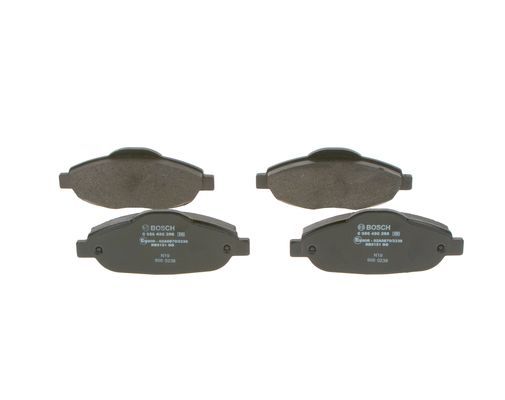 BOSCH 0986495266 Brake Pad Set For Disc Brake Front Fits 3008 308 CC 308 SW