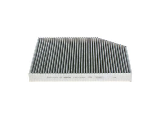 BOSCH 1987435604 Cabin Air Filter 300mm Length Activated Carbon Fits BMW