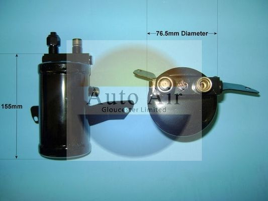 AUTO AIR 31-1111 Air Conditioning Receiver Dryer A/C Replacement Fits Saab 9000