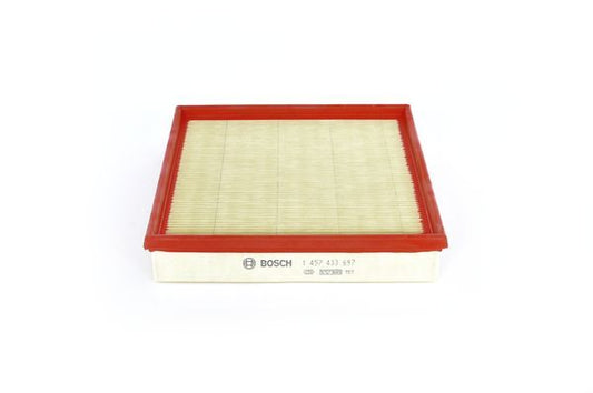 BOSCH 1457433697 Air Filter 233mm Length 42.5mm Height Fits BMW 3 Series Z3