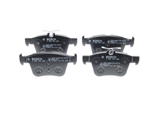 BOSCH 0986494658 Brake Pad Set For Disc Brake Rear Fits Audi Cupra Seat Skoda VW