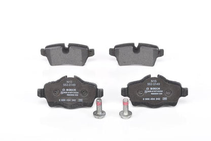 BOSCH 0986494242 Brake Pad Set For Disc Brake Rear 15.9mm Thickness Fits Mini