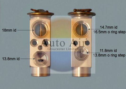 AUTO AIR 22-8694 Air Expansion Valve A/C Air Conditioning Fits BMW X5 X6